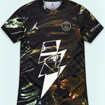 PSG Black Kakashi Lightning Eye Jersey — Front