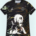 PSG Black Sasuke Last Uchiha Jersey — Front