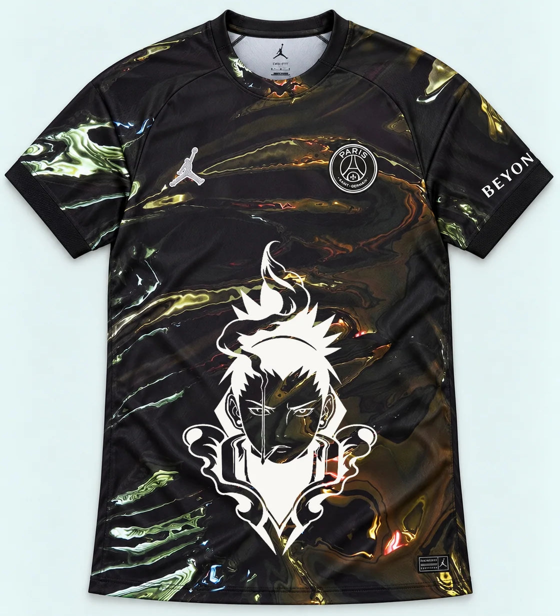 PSG Black Shikamaru Shadow Mind Jersey — Front