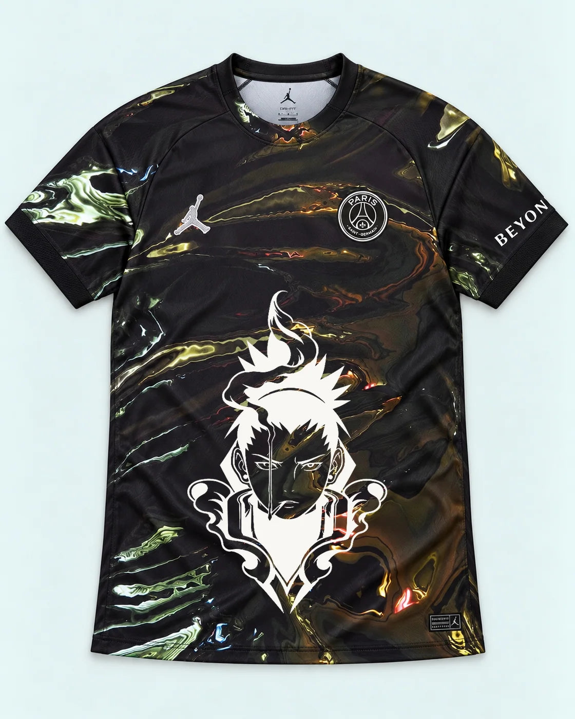 PSG Black Shikamaru Shadow Mind Jersey — Front