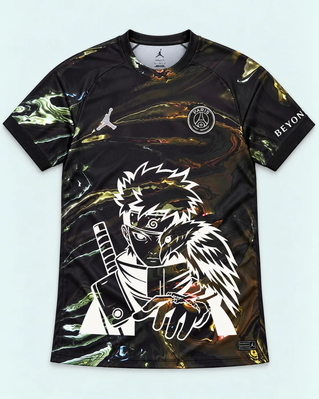 PSG Black Shisui Raven Oath Jersey — Front