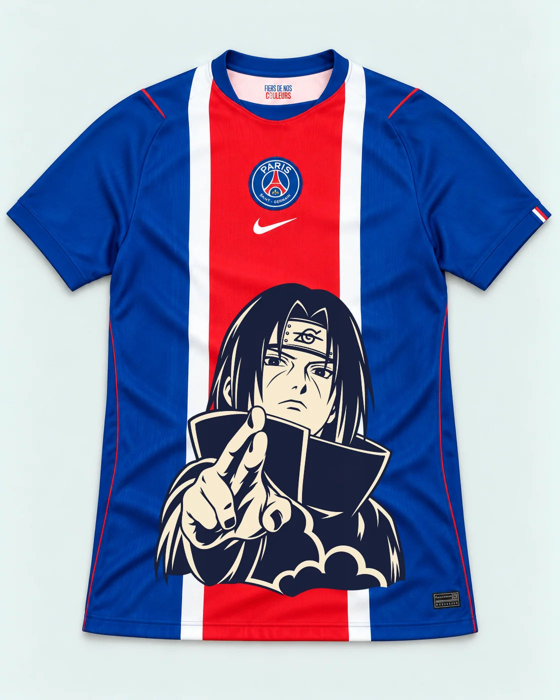 PSG Blue Itachi Silent Promise Jersey — Front