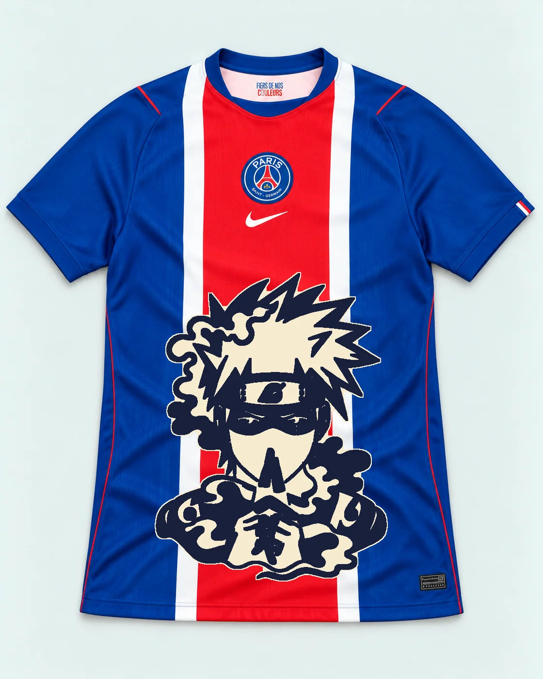 PSG Blue Kakashi Silent Jutsu Jersey — Front