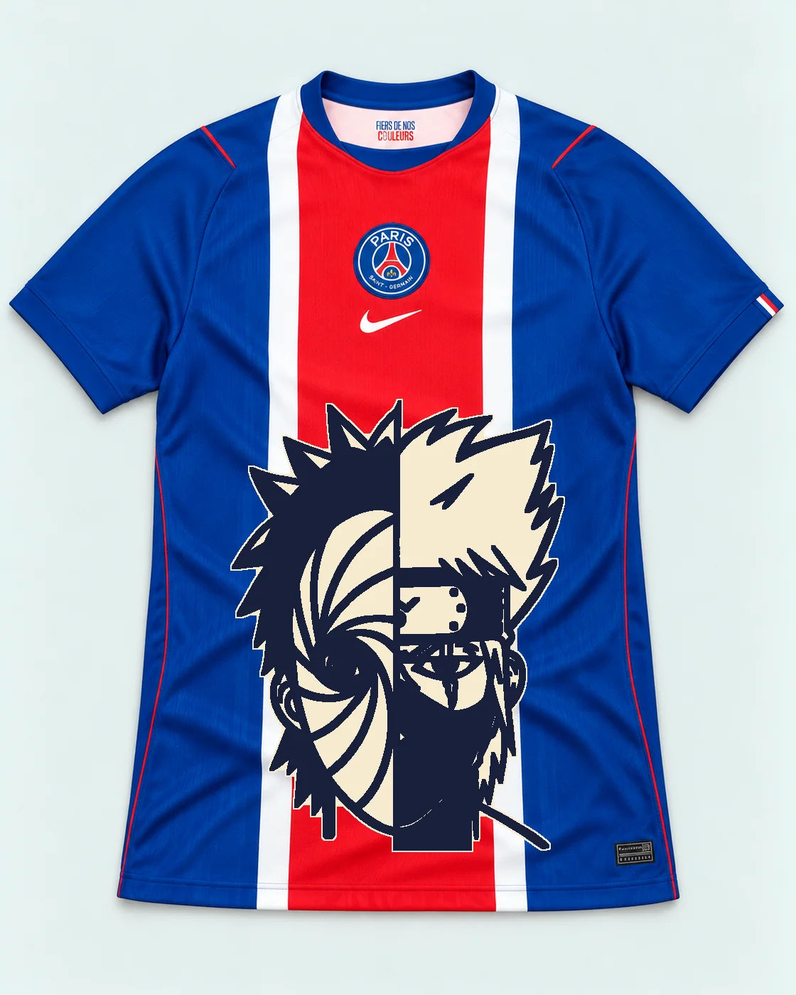 PSG Blue Obito Kakashi Shared Destiny Jersey — Front
