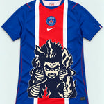 PSG Blue Rock Lee Inner Flame Jersey — Front