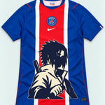 PSG Blue Sasuke Last Uchiha Jersey — Front