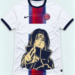 PSG White Itachi Silent Promise Jersey — Front