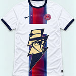 PSG White Kakashi Lightning Eye Jersey — Front