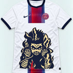 PSG White Rock Lee Inner Flame Jersey — Front