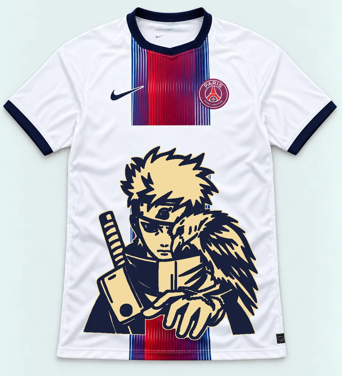 PSG White Shisui Raven Oath Jersey — Front