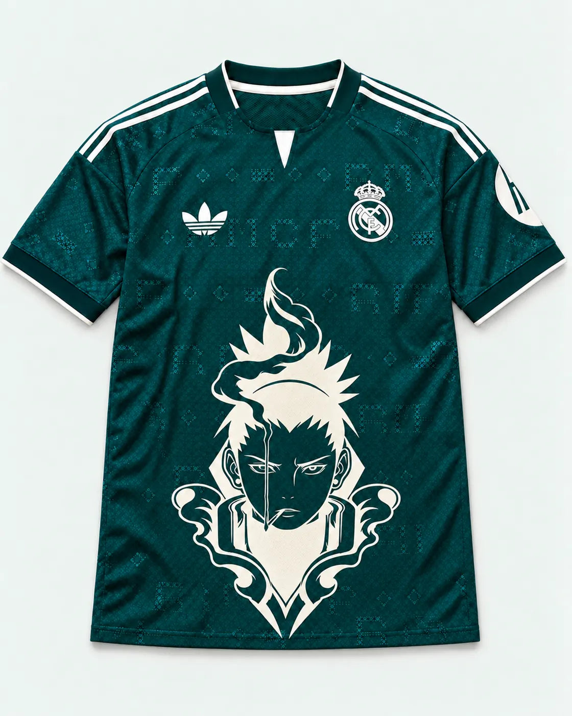 Real Madrid Away Shikamaru Shadow Mind Jersey — Front