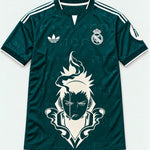 Real Madrid Away Shikamaru Shadow Mind Jersey — Front
