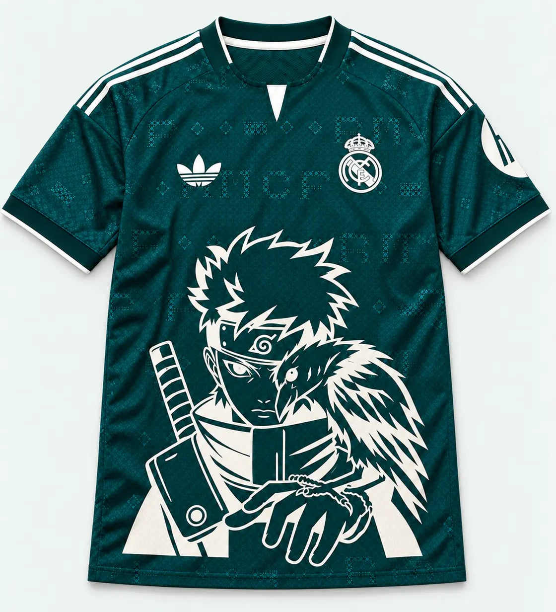 Real Madrid Away Shisui Raven Oath Jersey — Front