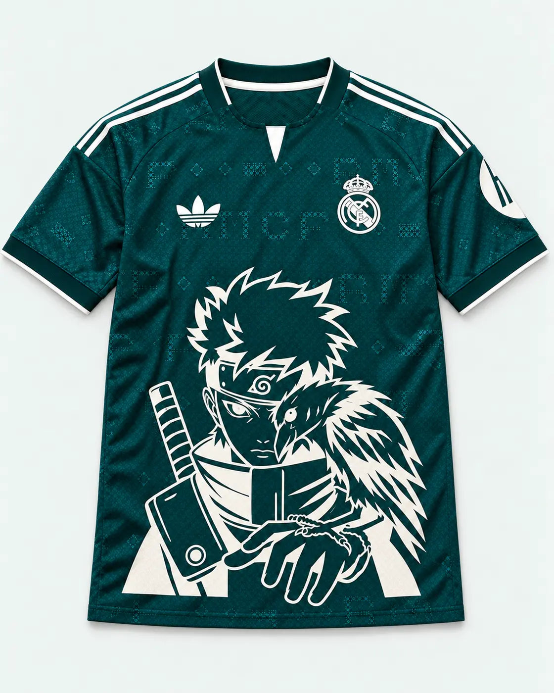 Real Madrid Away Shisui Raven Oath Jersey — Front