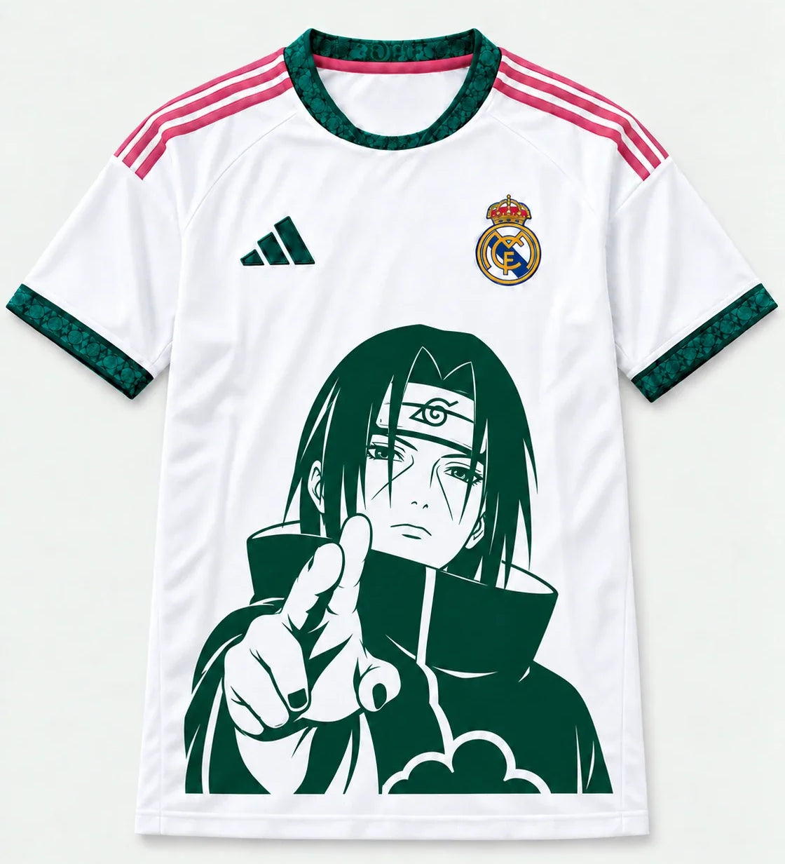 Real Madrid Home Itachi Silent Promise Jersey — Front