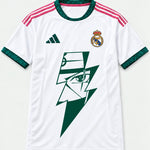Real Madrid Home Kakashi Lightning Eye Jersey — Front