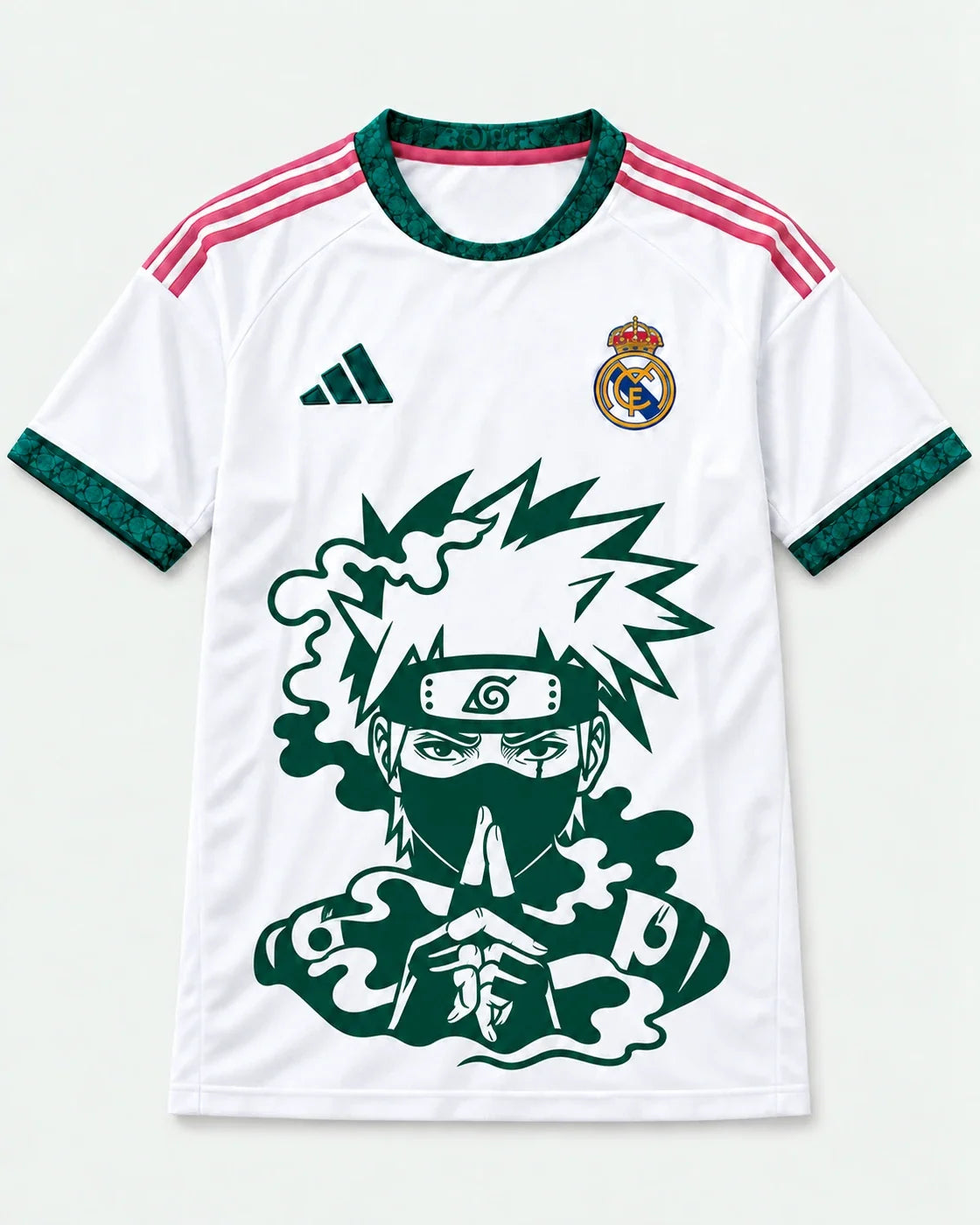 Real Madrid Home Kakashi Silent Jutsu Jersey — Front