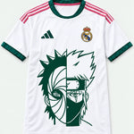 Real Madrid Home Obito Kakashi Shared Destiny Jersey — Front