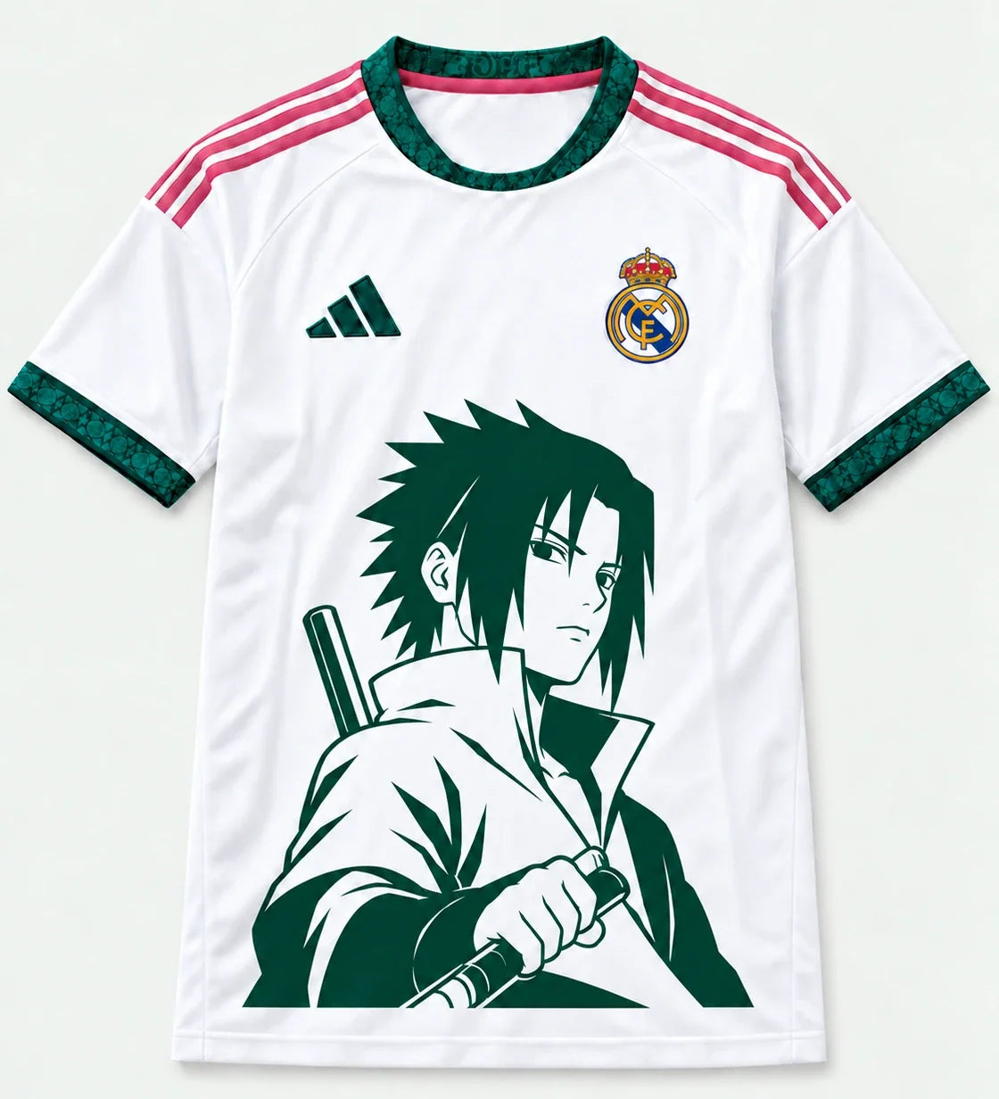 Real Madrid Home Sasuke Last Uchiha Jersey — Front