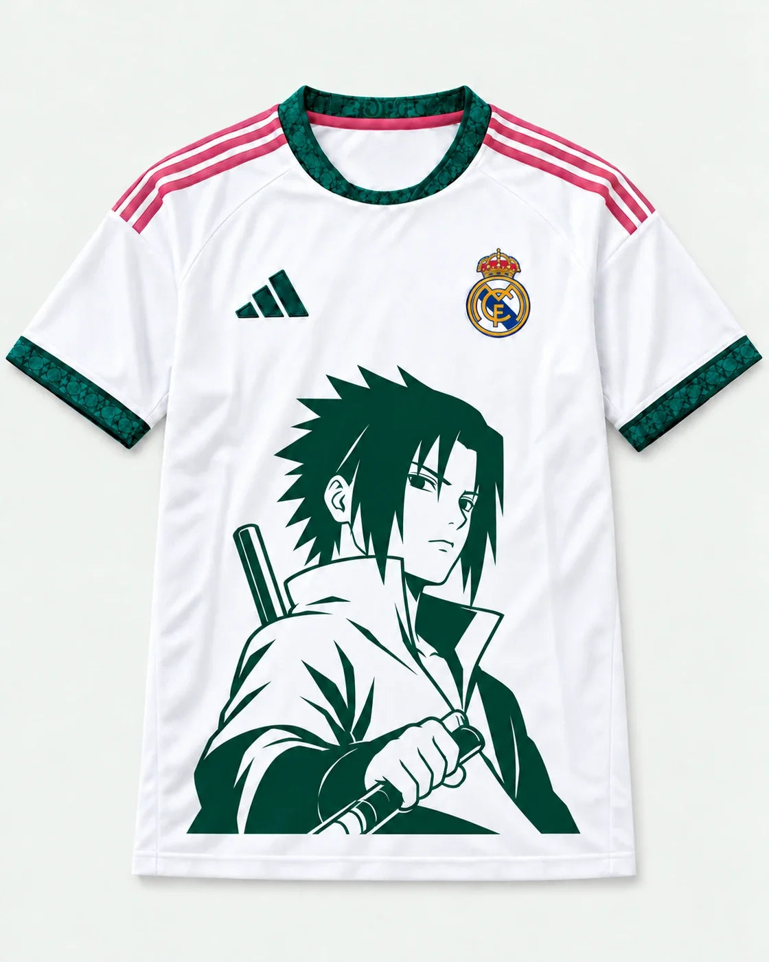 Real Madrid Home Sasuke Last Uchiha Jersey — Front