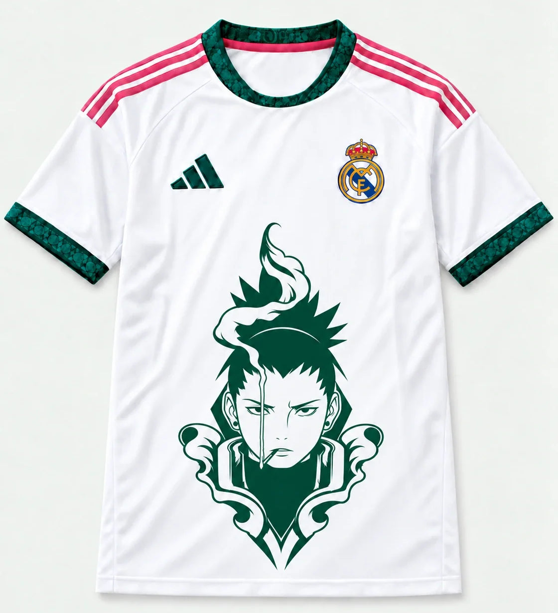 Real Madrid Home Shikamaru Shadow Mind Jersey — Front