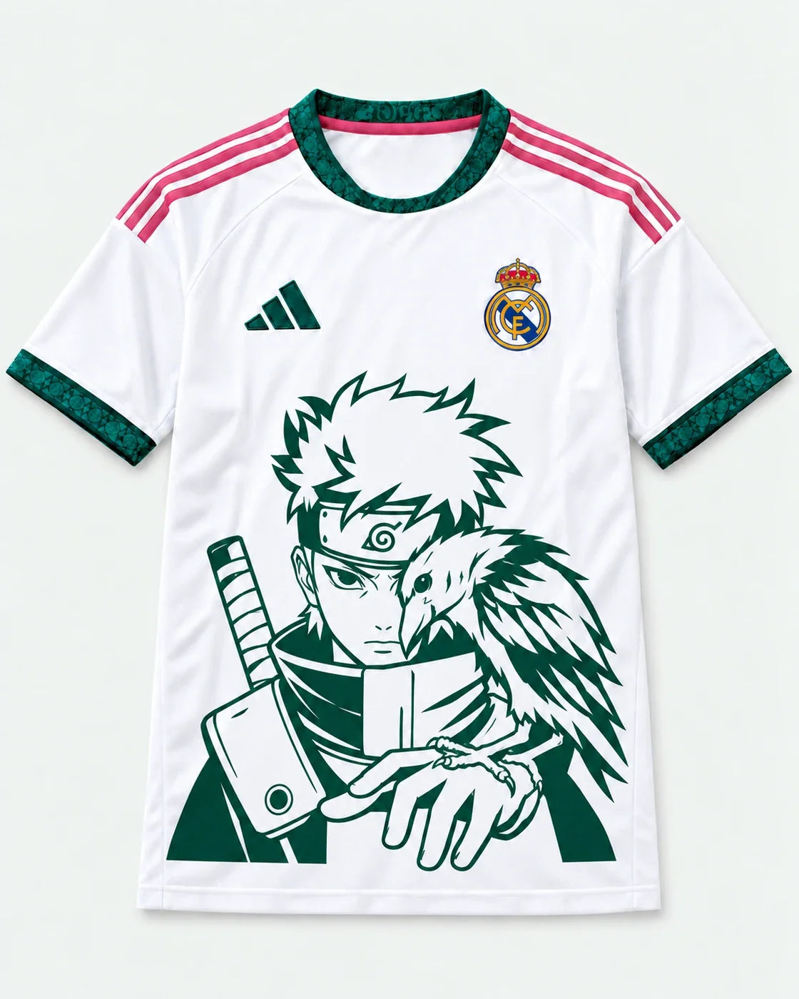 Real Madrid Home Shisui Raven Oath Jersey — Front
