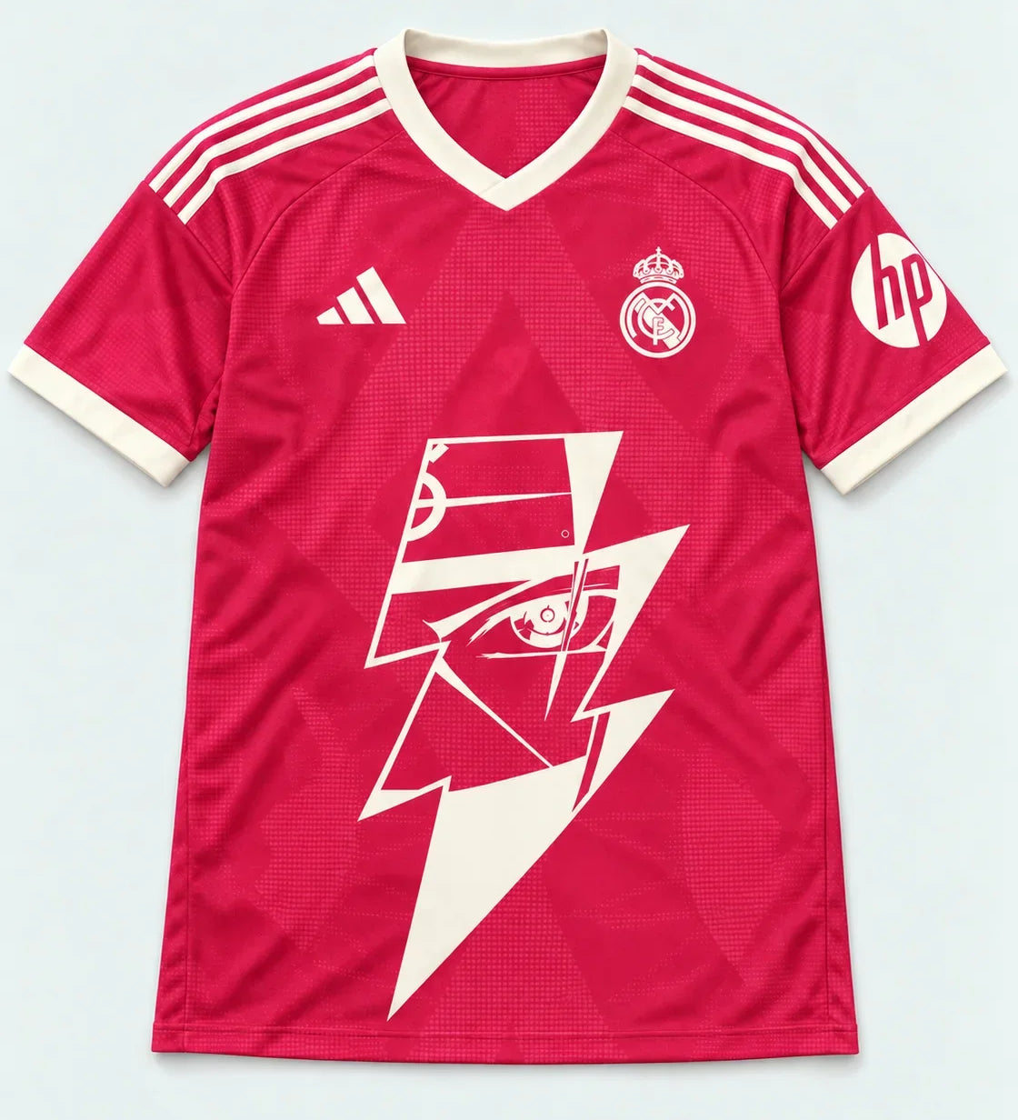 Real Madrid Third Kakashi Lightning Eye Jersey — Front