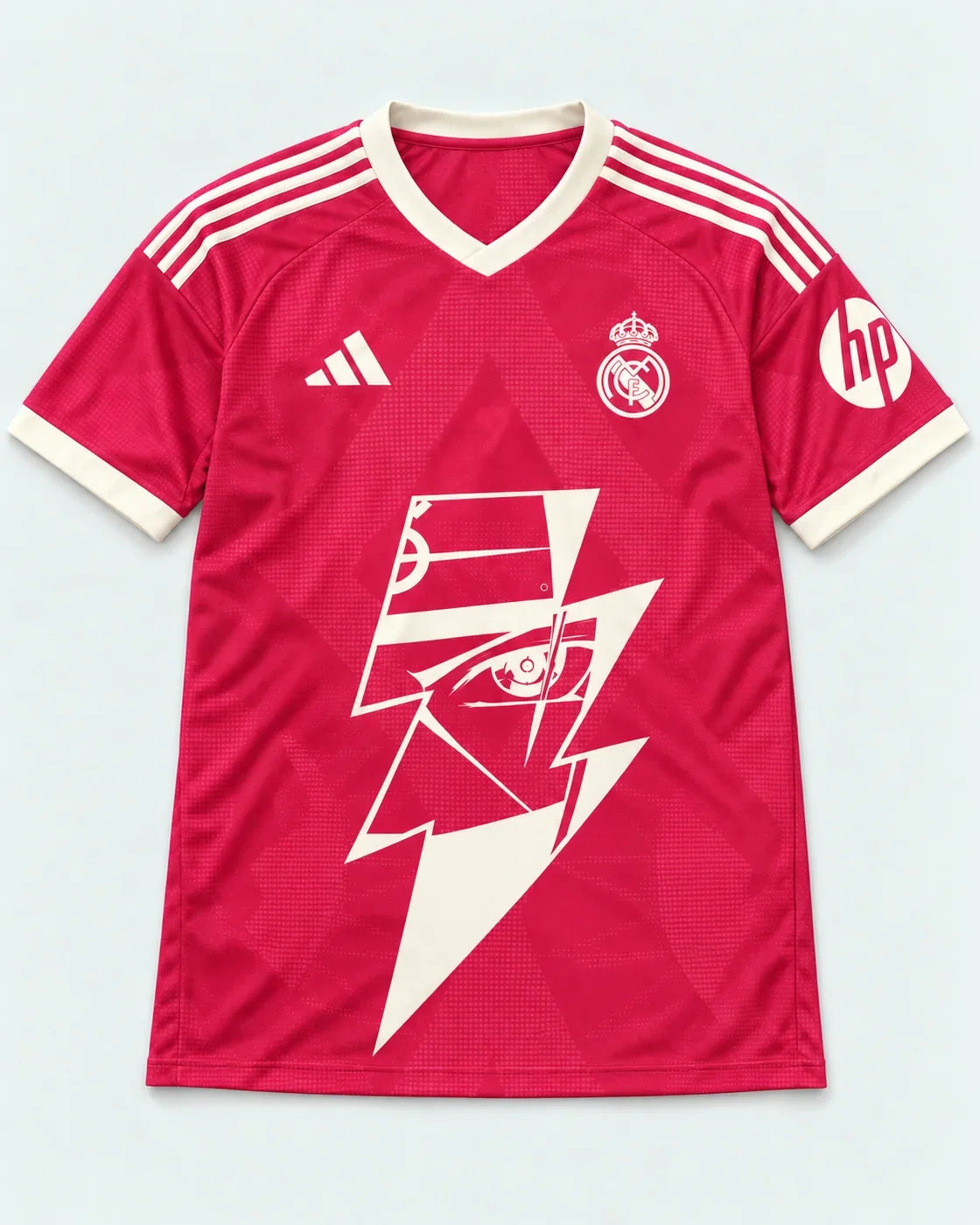 Real Madrid Third Kakashi Lightning Eye Jersey — Front