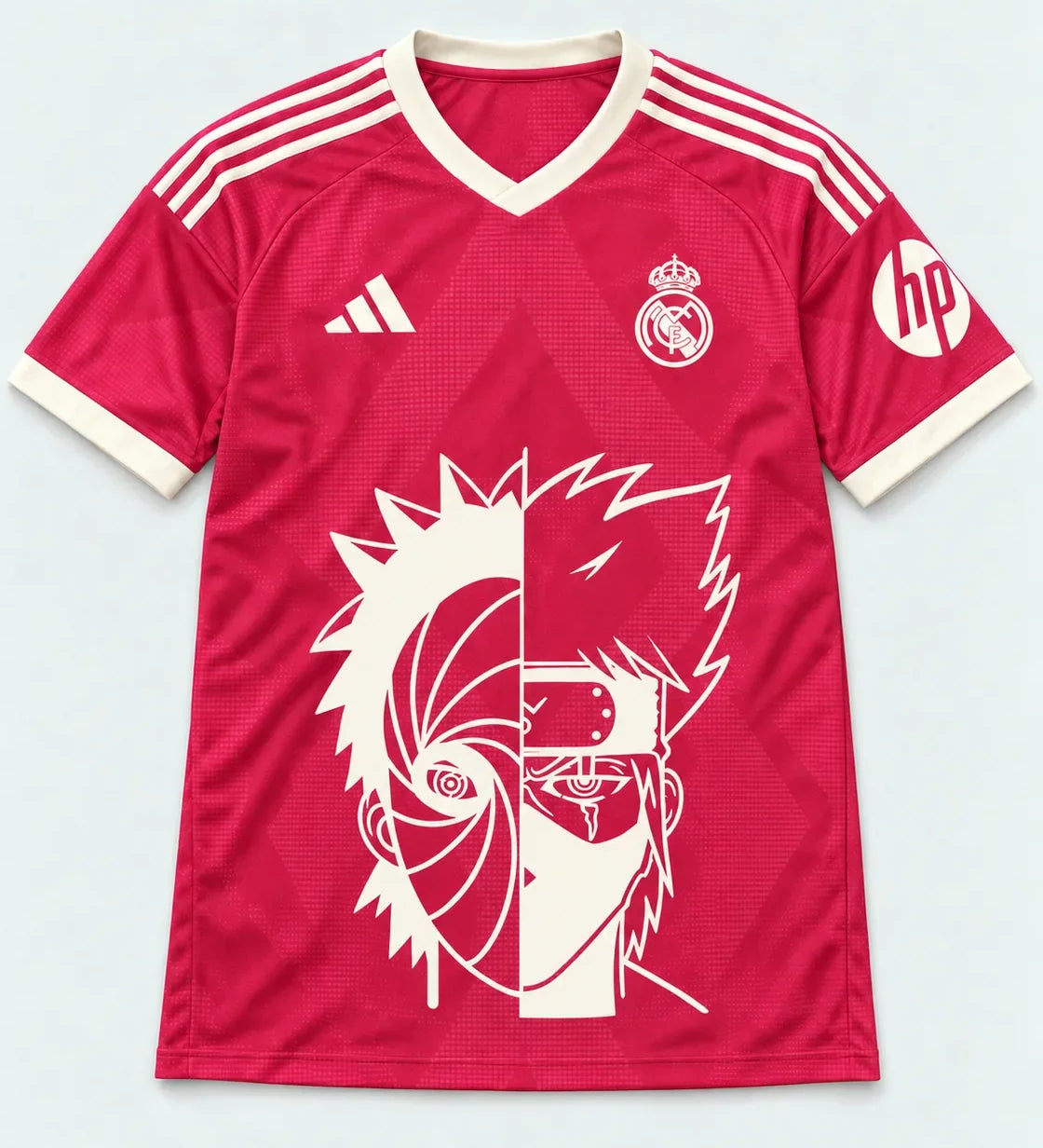Real Madrid Third Obito Kakashi Shared Destiny Jersey — Front