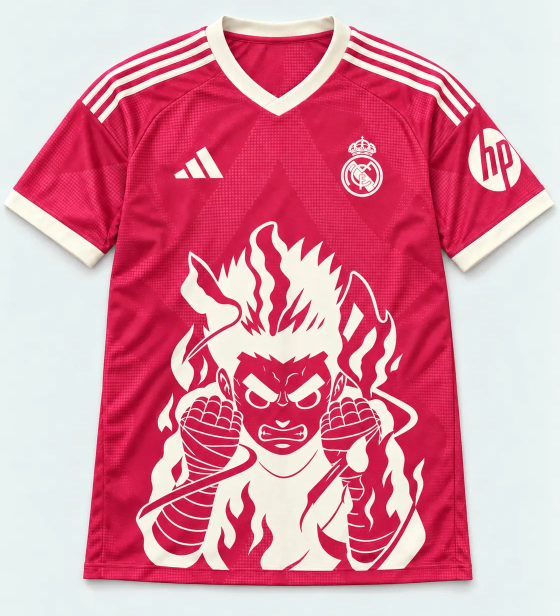 Real Madrid Third Rock Lee Inner Flame Jersey — Front