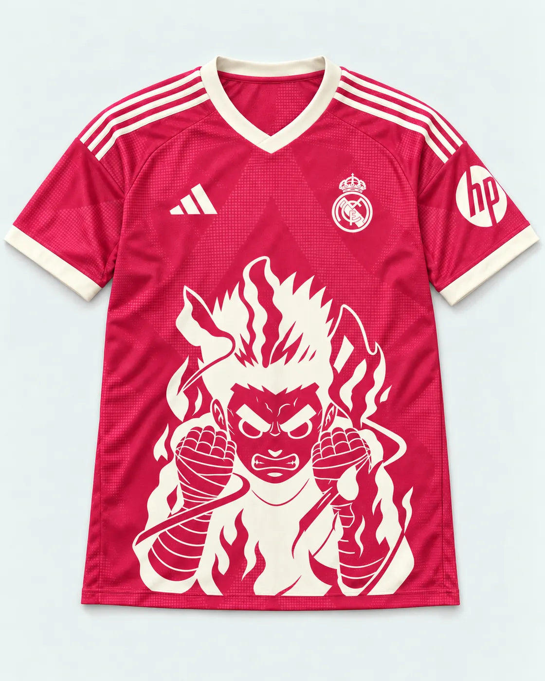 Real Madrid Third Rock Lee Inner Flame Jersey — Front