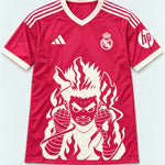 Real Madrid Third Rock Lee Inner Flame Jersey — Front