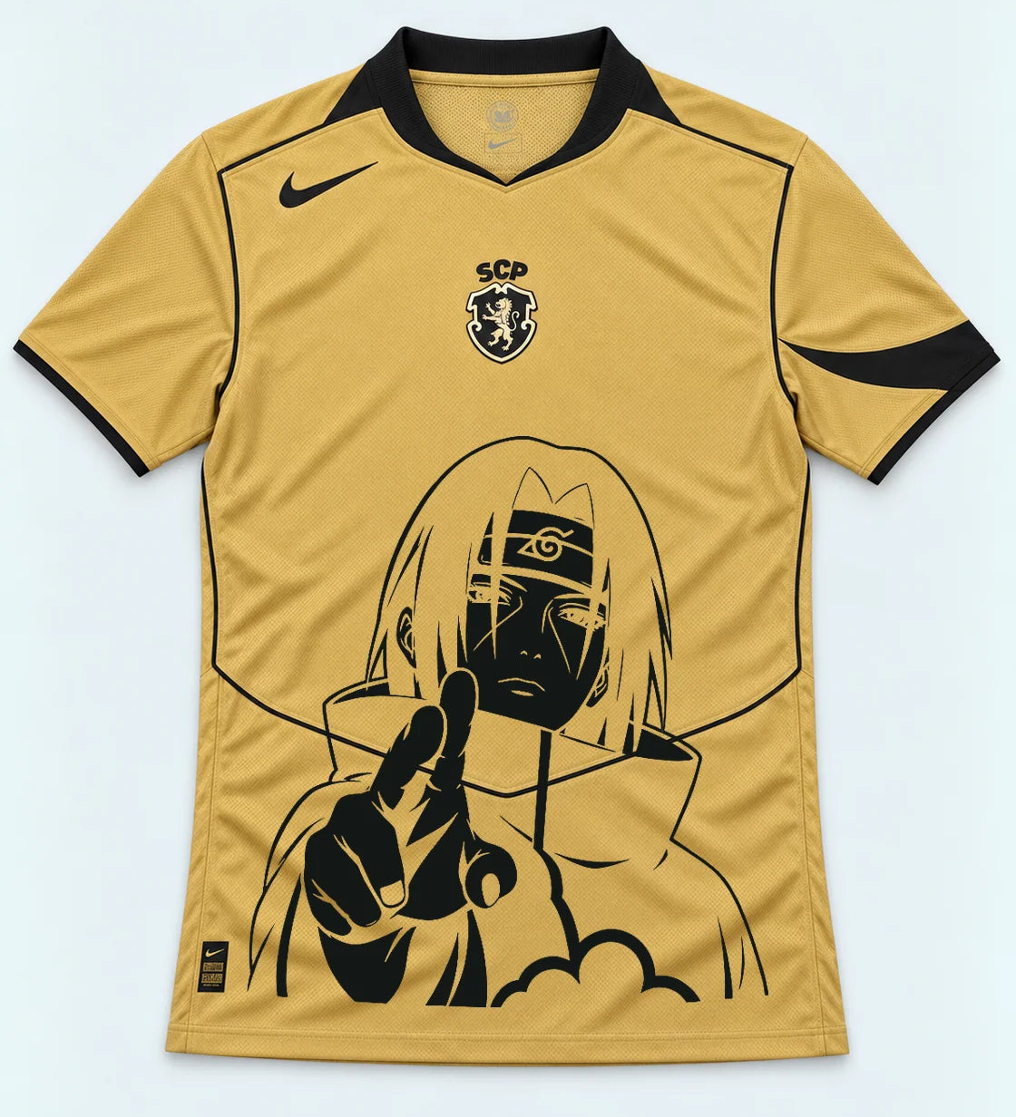 Sporting Gold Itachi Silent Promise Jersey — Front