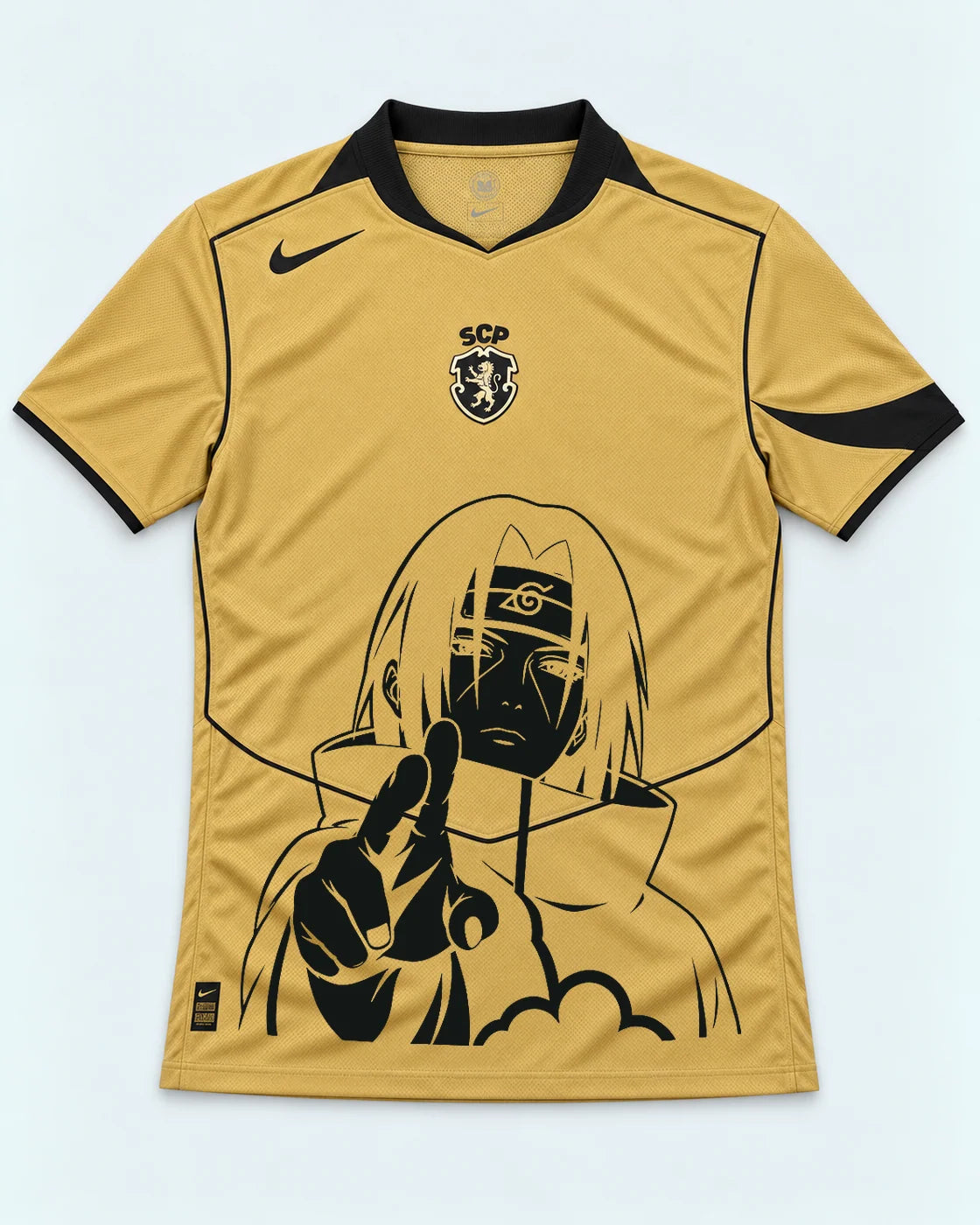 Sporting Gold Itachi Silent Promise Jersey — Front