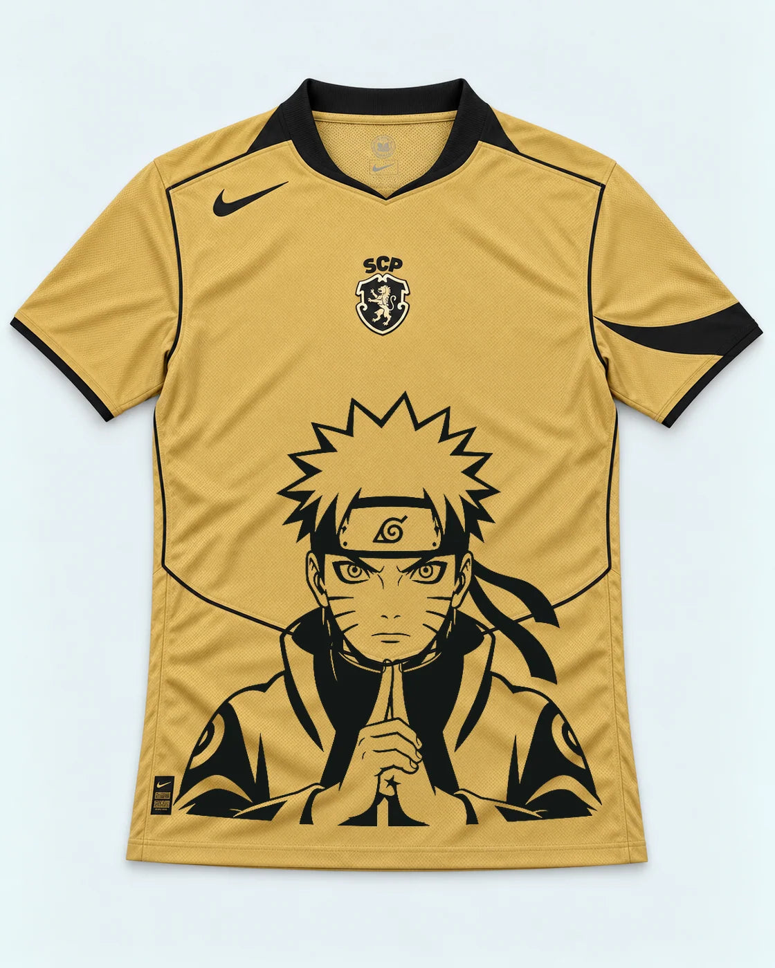 Sporting Gold Naruto Sage Resolve Jersey — Front
