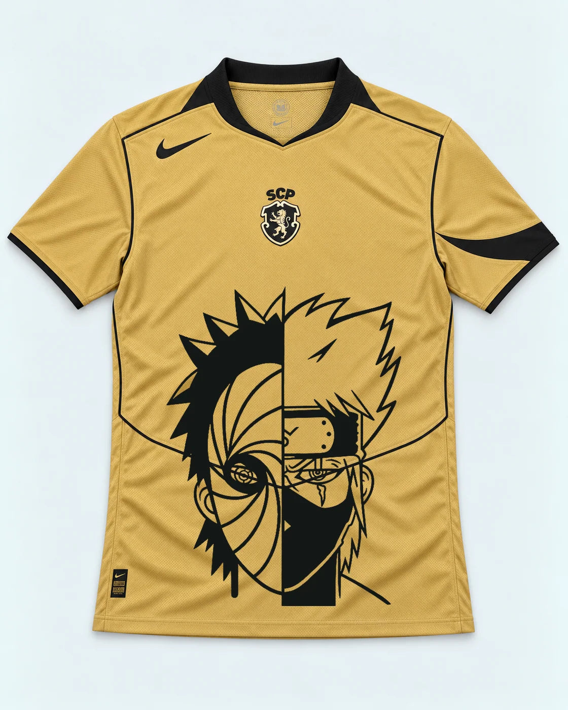 Sporting Gold Obito Kakashi Shared Destiny Jersey — Front