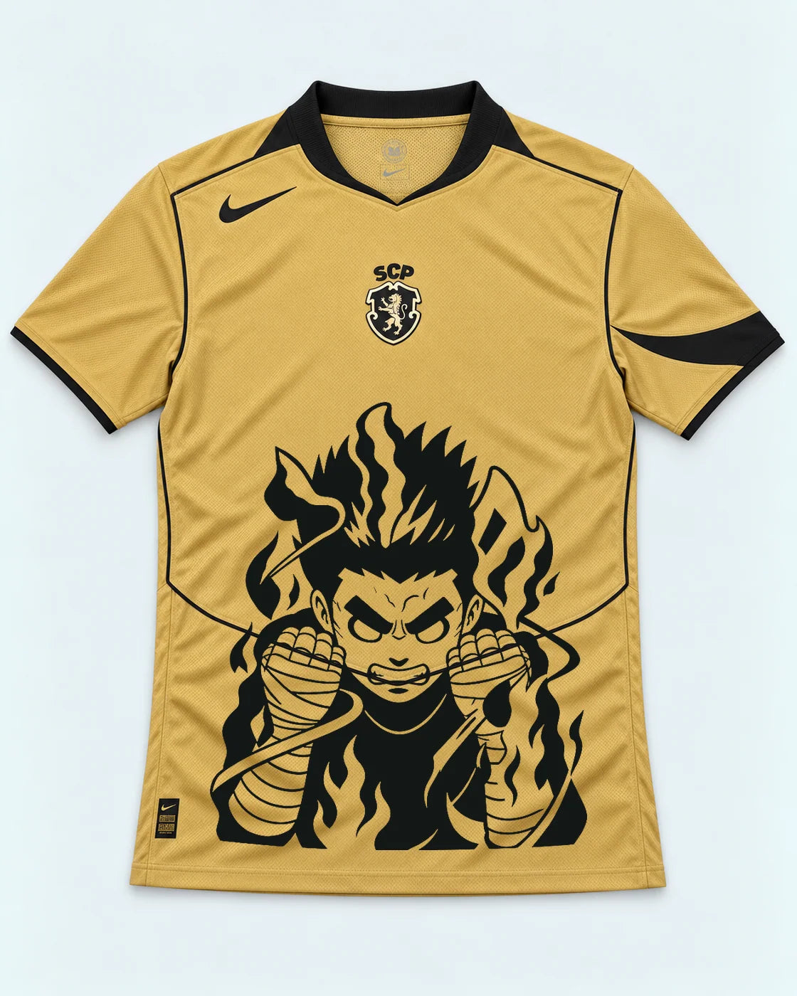 Sporting Gold Rock Lee Inner Flame Jersey — Front