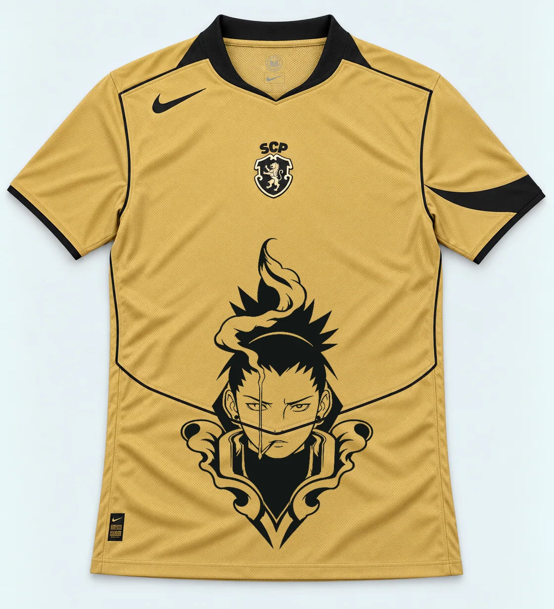 Sporting Gold Shikamaru Shadow Mind Jersey — Front