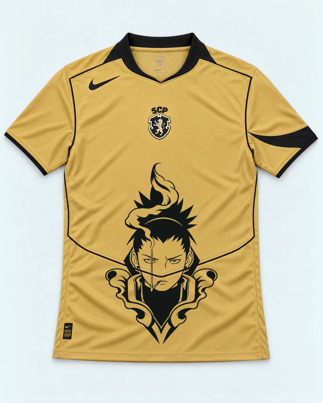 Sporting Gold Shikamaru Shadow Mind Jersey — Front