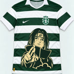 Sporting Green Itachi Silent Promise Jersey — Front
