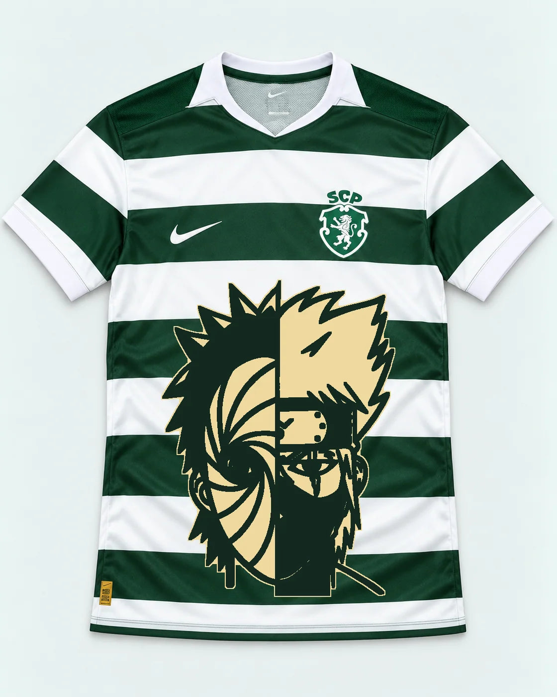 Sporting Green Obito Kakashi Shared Destiny Jersey — Front