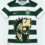 Sporting Green Obito Kakashi Shared Destiny Jersey — Front