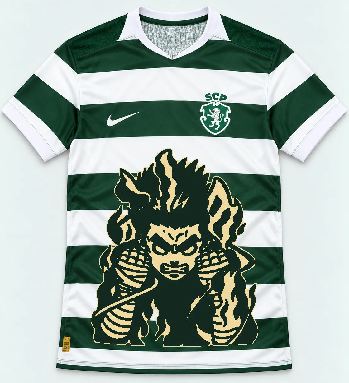 Sporting Green Rock Lee Inner Flame Jersey — Front