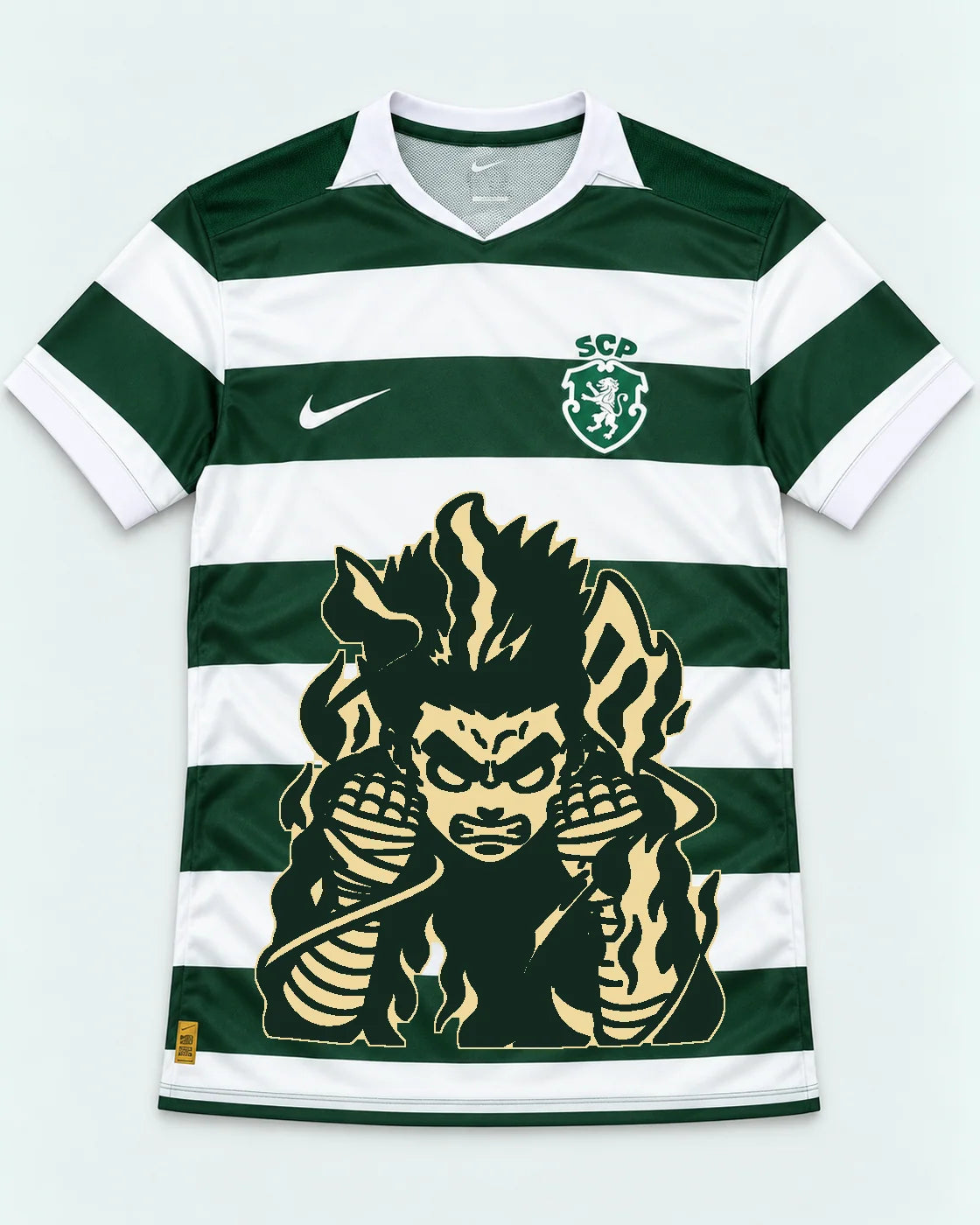 Sporting Green Rock Lee Inner Flame Jersey — Front