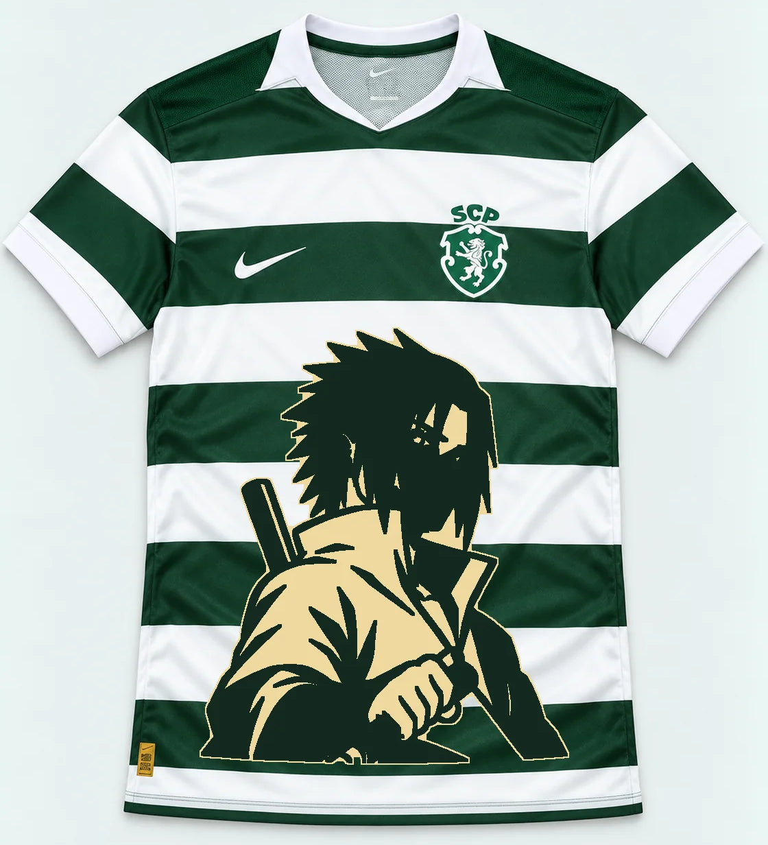 Sporting Green Sasuke Last Uchiha Jersey — Front